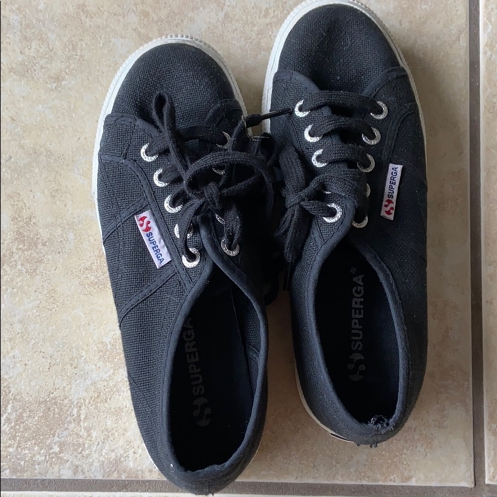 Superga platform sneakers